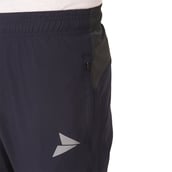 4 - Fitinc NS Lycra Trackpant with Both Side Zip Pockets,  Navy Blue  Large 