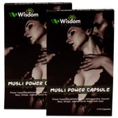 1 - Wisdom Natural Musli&nbsp;Power&nbsp;-Pack of 2,  10 capsules 