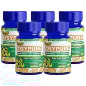 1 - OSYPURE Natural Amla & Orange Peel Extract,  30 tablet(s)  Unflavoured Pack of 5 