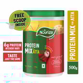 1 - Nouriza Protein Atta Mix OP, 1.1 lb Unflavoured (15 Days Pack)