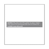 ingredients - Isopure Zero Carb Protein Powder, 1 lb Strawberry Cream