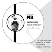 5 - MuscleBlaze Biozyme Whey Protein,  4.4 lb  Chocolate Mint 