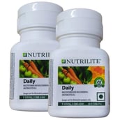 1 - Amway Nutrilite Daily - Pack of 2, 60 tablet(s) Unflavoured