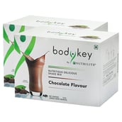 1 - Amway Nutrilite Bodykey Shake - Pack of 2,  14 sachets/pack  Chocolate 