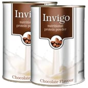 1 - Vestige Invigo Nutritional Protein Powder - Pack of 2,  0.44 lb  Chocolate 