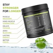 6 - Muscle Monk Combo of ISO Intense MEC with Pre-Workout Green Apple, 30 Servings, 300g,  2.2 lb  Creamy Vanilla 