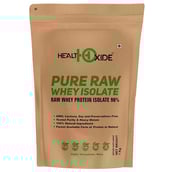 Health Oxide Pure Raw Whey Isolate,  2.2 lb  Unflavoured with Free Shaker 