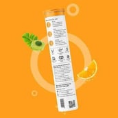 2 - TOPUP CZ Immunity Effervescent Tablet with Vitamin C, Zinc Energy Drink,  6 Piece(s)/Pack  Natural Flavored 