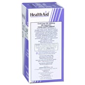 back - HealthAid Cod Liver Oil 1000mg,  60 capsules 