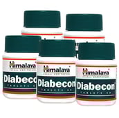 Himalaya Diabecon, 60 capsules - Pack of 5
