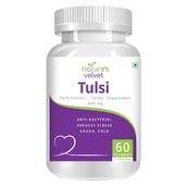 Natures Velvet Tulasi Pure Extract (500 mg),  60 veggie capsule(s) 