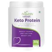 Natures Velvet Keto Protein, 0.88 lb Unflavoured