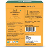 nutritioninfo - VAHDAM Tulsi Turmeric Green Tea,  15 Piece(s)/Pack  Natural 