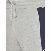 3 - Fitinc Striped Slim Fit Cotton Trackpant for Men,  Grey  Medium 