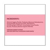 ingredients - Open Secret Nutty Almonds,  Orange Cocoa Pack of 2  135 g 
