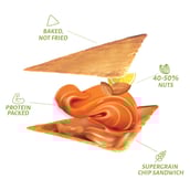 3 - Open Secret Nutty Chips, Lemon Chilli Almond Butter Pack of 6 30 g