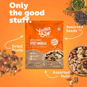 5 - Yogabars Nuts & Seeds Mix,  Spicy Masala  10 Piece(s)/Pack 