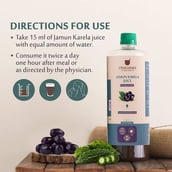 use - Upakarma Ayurveda Jamun Karela Juice, Natural 1 L