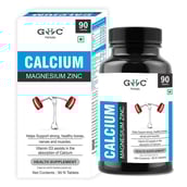 1 - GHC Calcium Magnesium Zinc,  90 tablet(s)  Unflavoured 