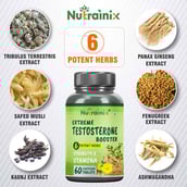 3 - Nutrainix Extreme Testosterone Booster, 60 tablet(s) Unflavored