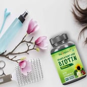 4 - Nutrainix Organic & Plant-Based Biotin,  120 capsules  Natural 