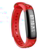 1 - MevoFit Slim HR Fitness Band, Red