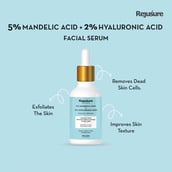 2 - Rejusure Mandelic Acid & Hyaluronic Acid Face Serum, 30 ml Oily & Normal Skin