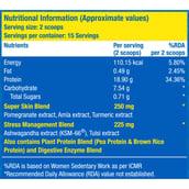 supplement - Fast & Up Plant Protein & Superfood for Women, Smooth Mango 1 lb