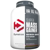 4 - Dymatize Super Mass Gainer OP,  6 lb  Rich Chocolate 