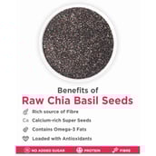 3 - True Elements Chia Basil Raw Seeds,  0.150 kg  Unflavoured 