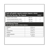 supplement - HealthXP Essential Series Omega 3 Triple Strength Enteric Coated Fish Oil,  60 capsules 