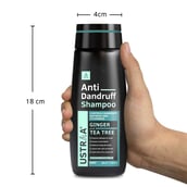 8 - Ustraa Hair Shampoo, 200 ml Anti- Dandruff