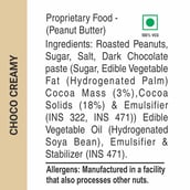 ingredients - RiteBite Max Protein Peanut Spread,  0.340 kg  Choco Creamy 