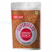 The Green Snack Co. 100% Raw Flax Seeds,  Unflavoured  0.400 kg 