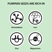 Benefits1 - The Green Snack Co. 100% Raw Flax Chia Pumpkin Combo,  Unflavoured  3 Piece(s)/Pack 