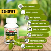 3 - Bodywell Tulsi (Holi Basil) Pure Extract 500 mg,  120 veggie capsule(s) 