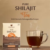 8 - Upakarma Ayurveda Pure Shilajit Tea, Unflavoured 20 sachets/pack