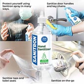 2 - Sanitron Liquid Spray Hand Sanitizer,  75% Isopropyl alcohol (IPA)  4 Piece(s)/Pack  Spray Bottle 