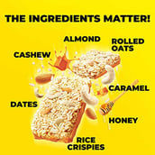 3 - ASAP Healthy Granola Bars,  6 bar(s)  Cashew Almond & Caramel 