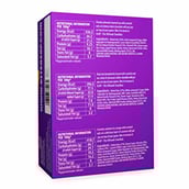 ingredients - ASAP Healthy Granola Bars,  6 bar(s)  Dark Choco Almond, Fruits & White Choco, Cashew Caramel, Pack of 2 