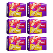 1 - ASAP Healthy Granola Bars,  6 bar(s)  Dark Choco Almond, Fruits & White Choco, Cashew Caramel, Pack of 6 