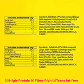 ingredients - ASAP Limited Edition CSK Healthy Granola Bars,  12 bar(s)  Almond & Dark Choco + Fruit & White Choco 