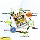 4 - Bodywell Neem Pure Extract 500 mg,  60 veggie capsule(s) 