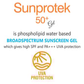 3 - Salve Sunprotek Spf 50+ Gel, 100 g UVA/UVB Protection