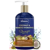 1 - St.Botanica Coconut & Bamboo Hydrating Shampoo,  300 ml  No Sulphate, No Parabens, No Silicon 