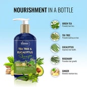 5 - St.Botanica Eucalyptus & Tea Tree Invigorating Shampoo,  300 ml  No Sulphate, No Parabens, No Silicon 