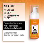 4 - St.Botanica Vitamin C Foaming Brightening Face Wash,  120 ml  Pure Natural Extracts 