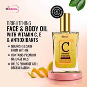3 - St.Botanica Vitamin C Brightening Face & Body Oil,  100 ml  for All Skin Types 