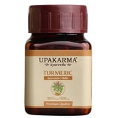 12 - Upakarma Ayurveda Pure Herbs Turmeric 500mg,  90 capsules 