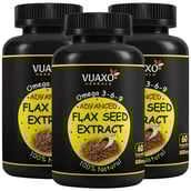 1 - Vuaxo Advanced Flaxseed Extract,  180 capsules 